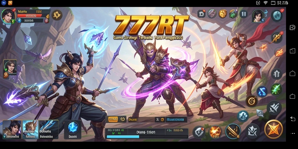 Gameplay SLG yang mendebarkan dalam 777RT.