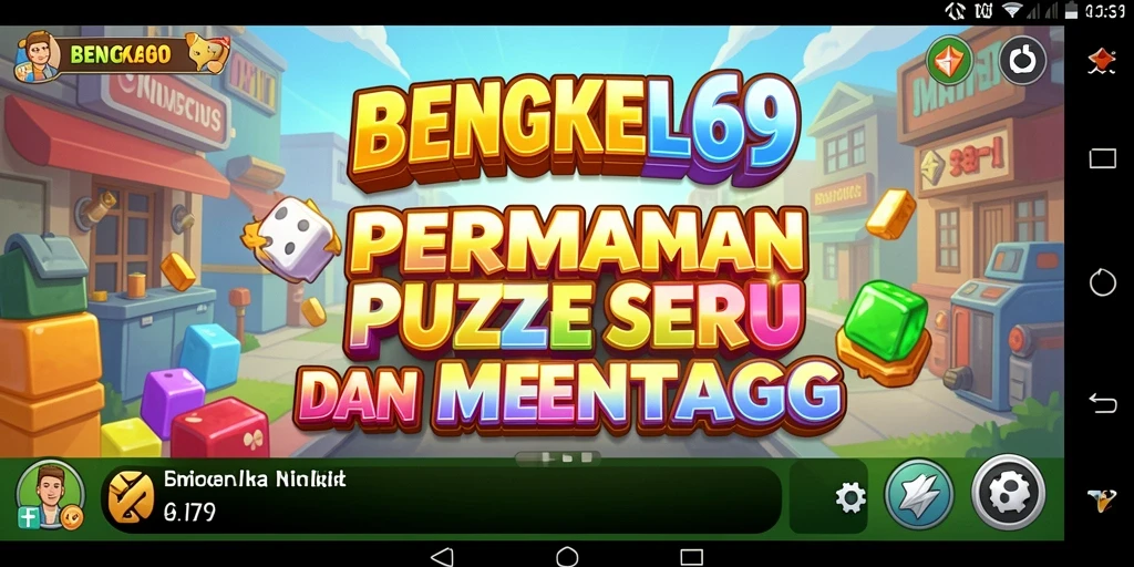 Tampilan gameplay BENGKEL69 yang menantang dan menarik.