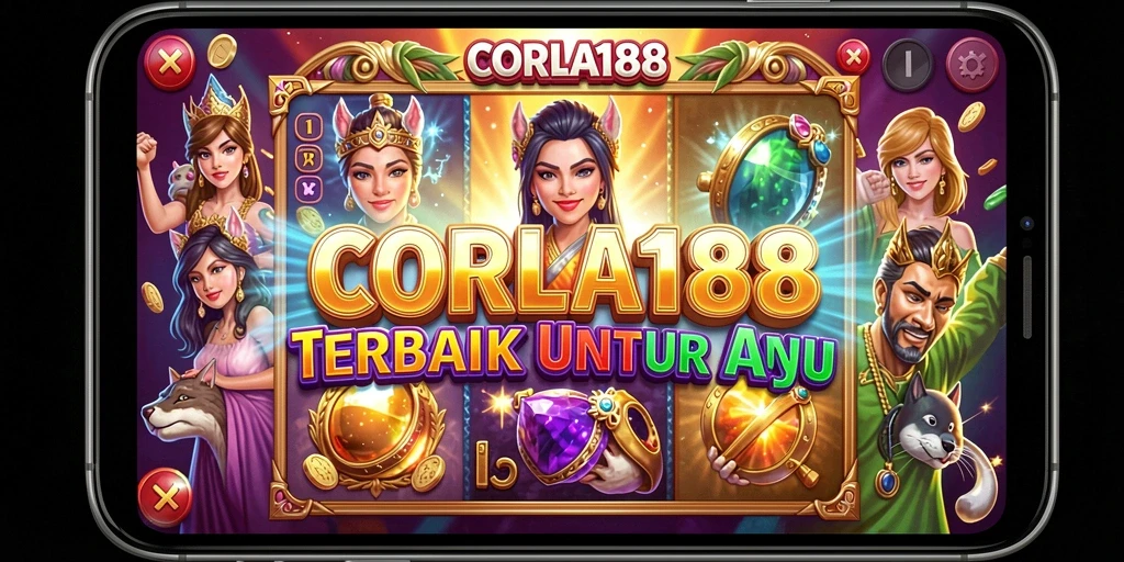 Tangkapan layar menunjukkan pengalaman mendebarkan bermain game Slot CORLA188.