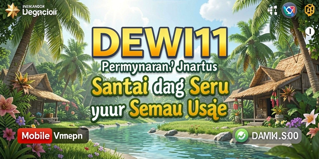 Tampilan gameplay DEWI11 yang menarik dan menghibur.