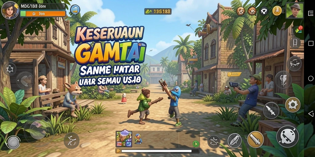 Gambaran gameplay menarik MDG188 yang menghibur.