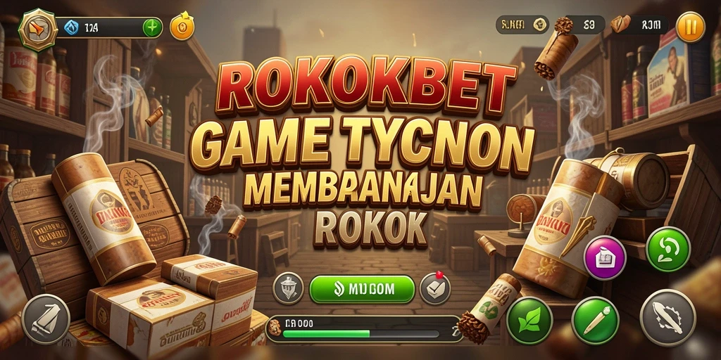 Tampilan gameplay ROKOKBET yang mengasyikkan dan strategis.