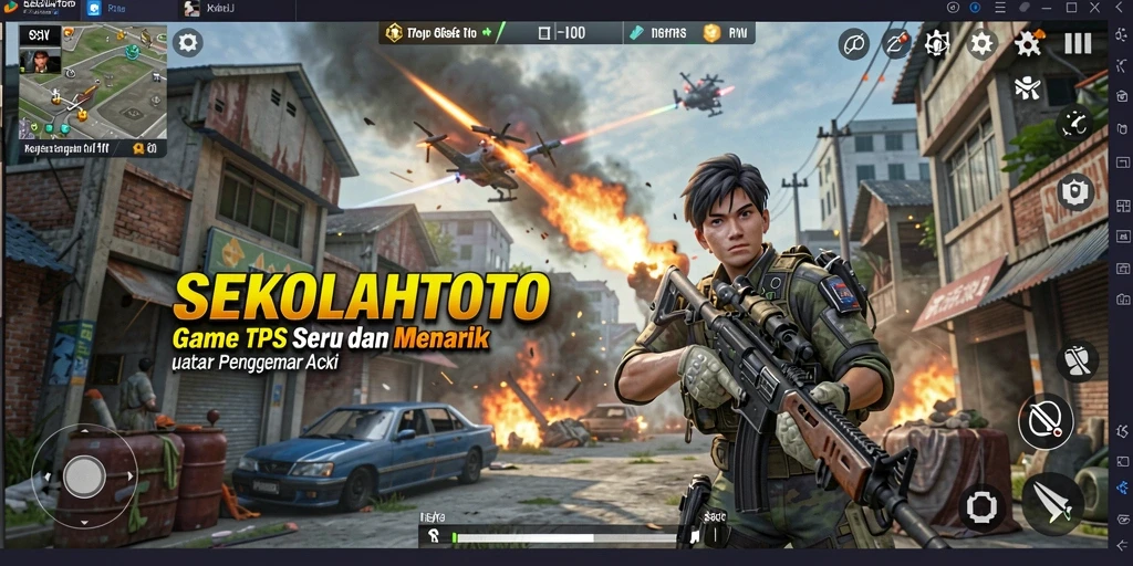 Tampilan menarik dari gameplay SEKOLAHTOTO memperlihatkan aksi menegangkan.